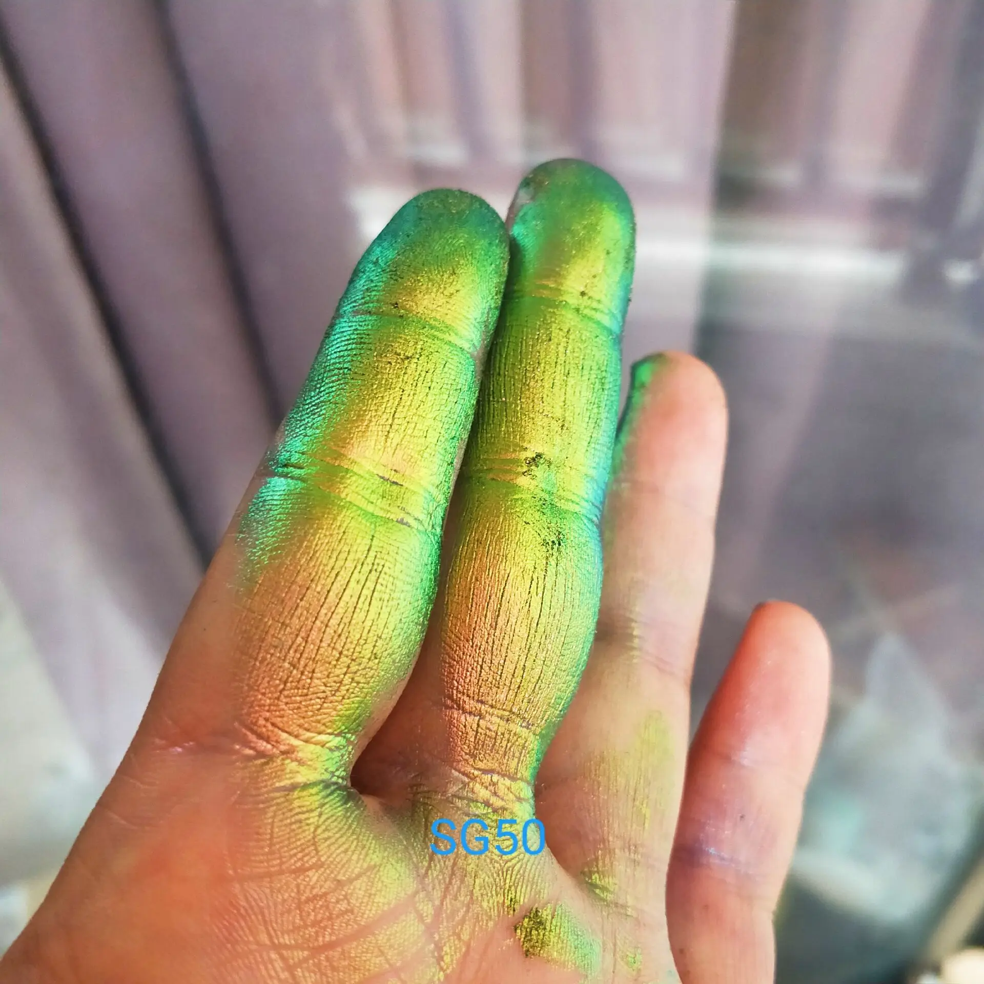 Суперхамелеон многохромовые тени для век порошок пигмент 1 г/лот|Блестки тела| |