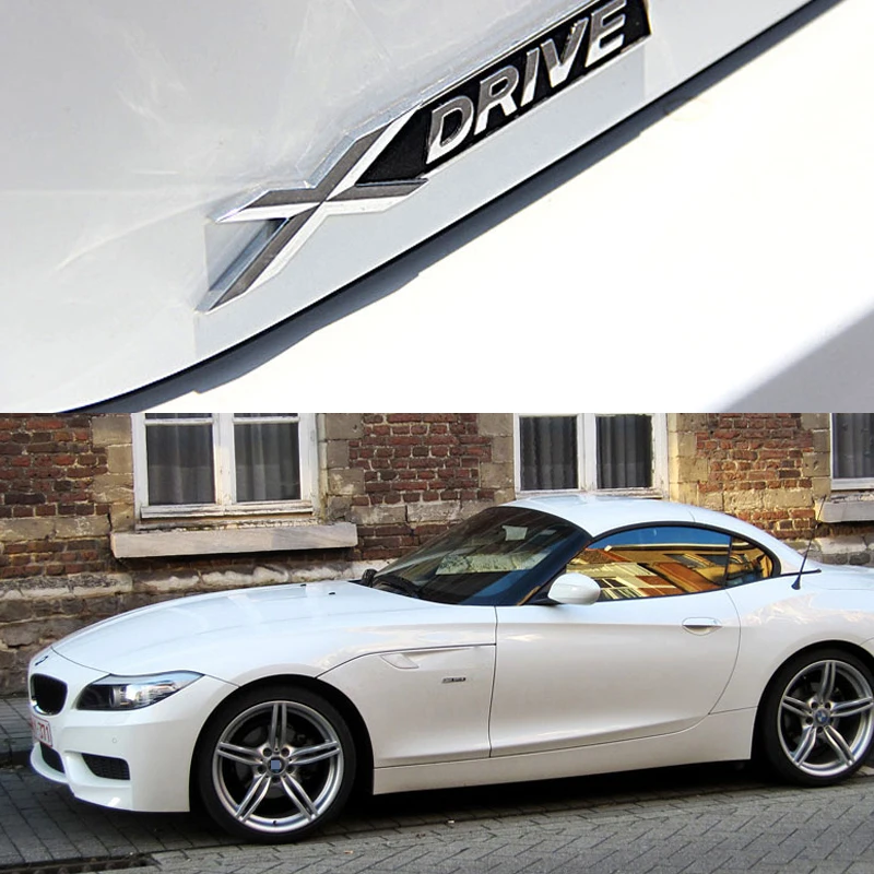 DSYCAR 1 шт. 3D металлический X E 5 Drive автомобильный боковой брызговик задний багажник