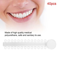 40 pcs medical polyurethane teeth orthodontic ligature rubber bands teeth corrector elastic brace orthodontic dental treatment