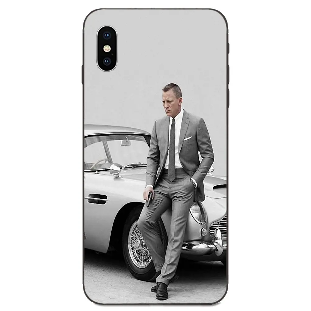 For Apple iPhone 11 X XS Max XR Pro 4 4S 5 5S SE 6 6S 7 8 Plus Soft Cell Phone Cover Case Casino Royale 007 James Bond | Мобильные