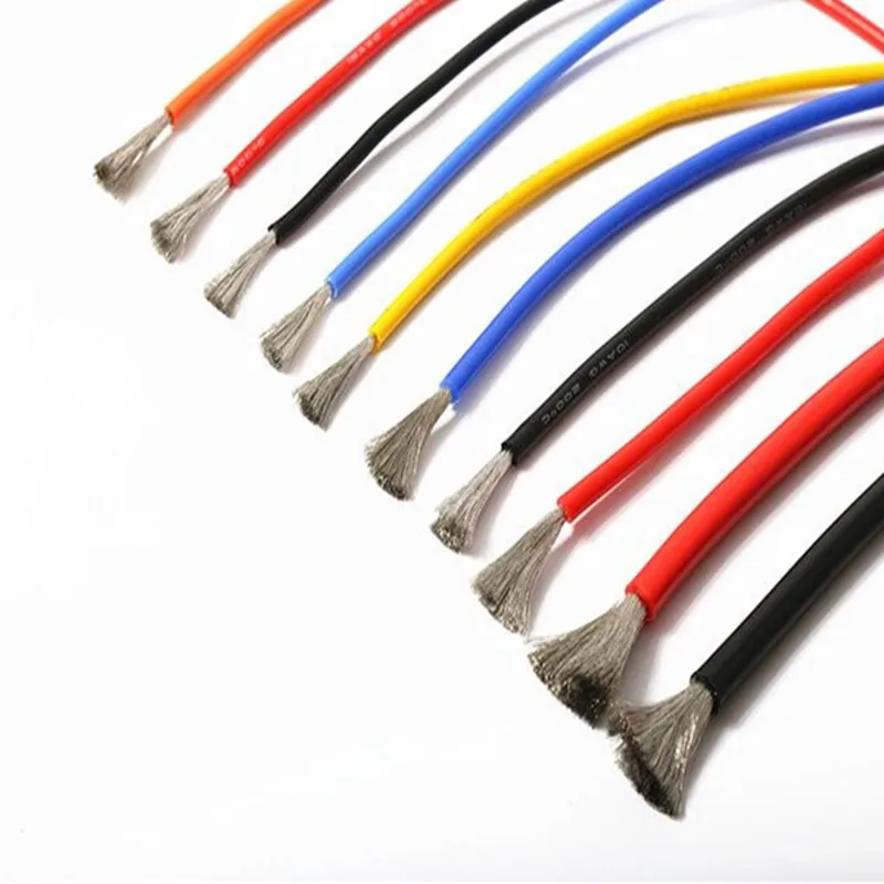 

Heat-Resistant Cable Wire Soft Silicone Wire 12AWG 14awg16AWG 18AWG 20AWG 22AWG 24AWG 26AWG 28AWG 30AWG Heat-Resistant Silicone