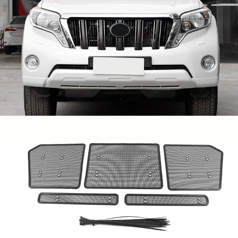 Решетка насекомых противомоскитная сетка на переднюю решетку для Toyota Land Cruiser Prado