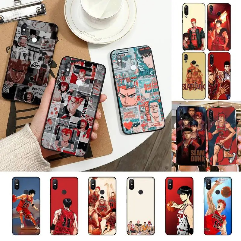 

Slam Dunk Phone Case For Redmi Note 7 5 8A Note8pro 9Pro 8T Coque for note6pro Capa