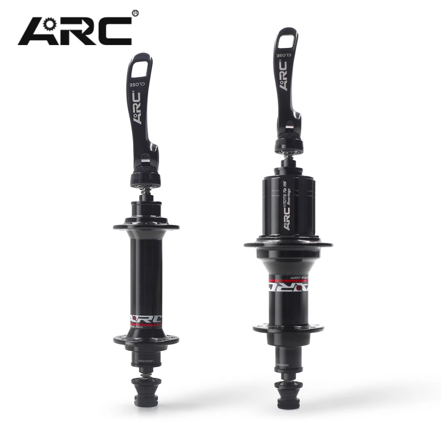 

ARC Bicycle Hubs Front & Rear 24H R13 Sealed Bearing Road Quick Release Set 100mm 130mm For 10 11 Speed J-HOOK BEARING HUB