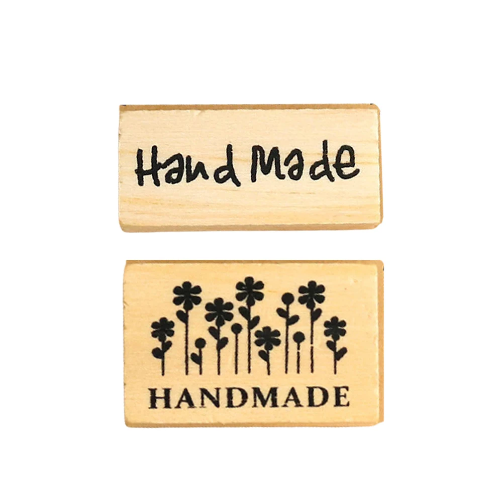 Натуральные ручной работы деревянные штамп деревянный | Дом и сад