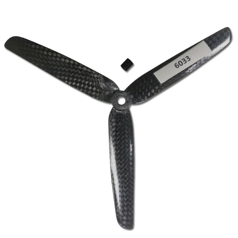 6-дюймовый Пропеллер из углеродного волокна с тремя лопастями многовинтовой для