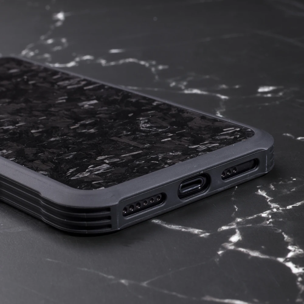Настоящий кованый чехол из углеродного волокна для iPhone XS, XR, XS, MAX, чехол, тонкий, крепкий, прочный, плотно прилегающий, защелкивающийся чехол для iPhone X