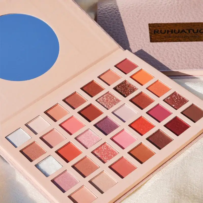 

35-color Eyeshadow Palette Shimmer Powder Cosmetics Affordable Eyeshadow Palette For Niche Students Any Makeup Waterproof TSLM2