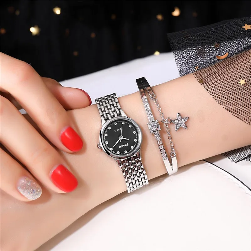 Женские часы роскошные модные кварцевые женские наручные браслет с полностью