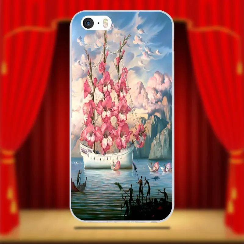 Мягкий Силиконовый ТПУ прозрачный флип-чехол чехол для iPhone 4 мобильный телефон 5 4S