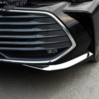 tomefon for toyota avalon xx50 2019 2020 front bumper corner strip protective cover trim exterior accessories stainless steel