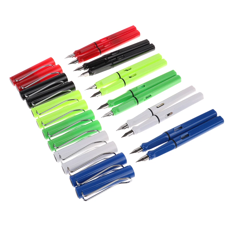 Кавайные конфеты цвета авторучка с F Nib Роскошные ABS прозрачные ручки для