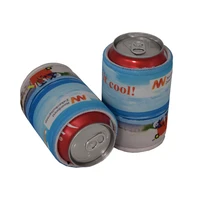 200pcs Personalized Over Stitched top and Bottom Can Coolers Sleeves Neoprene Premium Insulated Drink Coolies for Cans Bottle