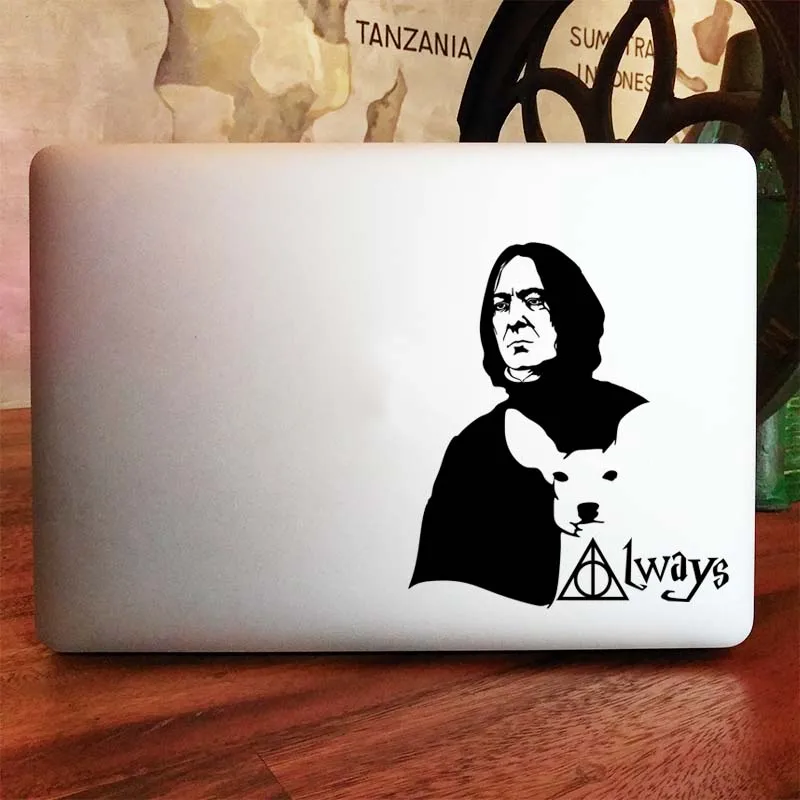 Наклейка на ноутбук Snape Always Deer для Macbook Pro Air Retina 11 12 13 14 15 дюймов|Наклейки ноутбуков|