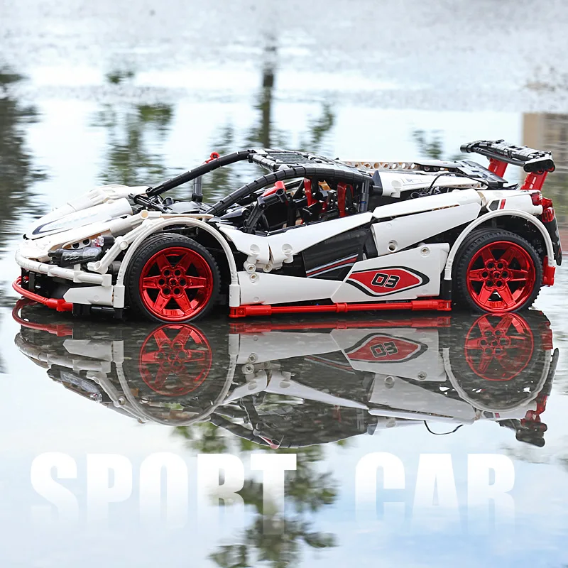 Пресс форма для KING 20087 автомобиля серии белый Икар набор совместим с MOC 16915 детская
