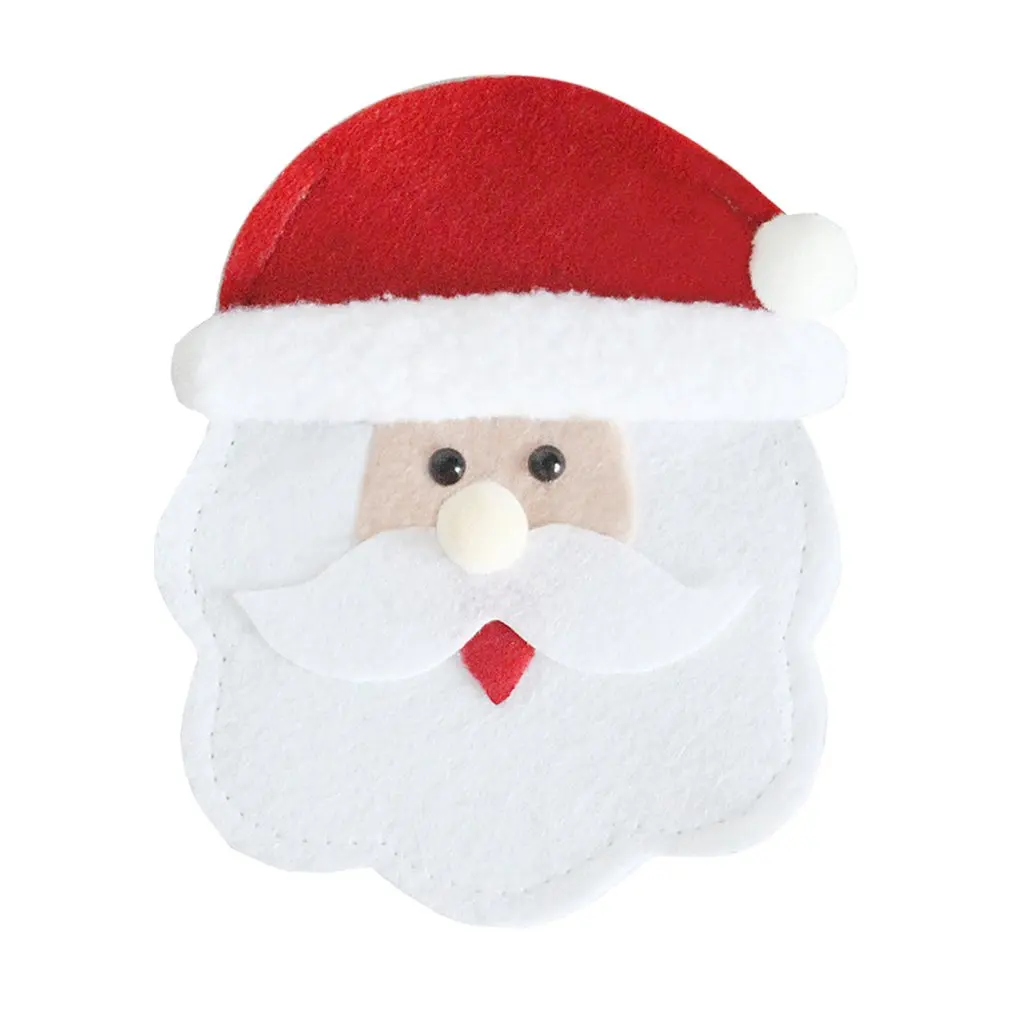 2018 Рождественский декоративный костюм подставка под серебро Чехлы для ножей