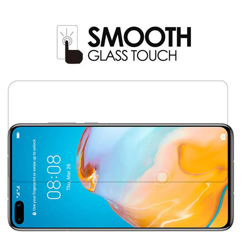 Чехол для huawei p40 lite e чехол из закаленного стекла huaweip40 p 40 P light p40lite экрана защитная