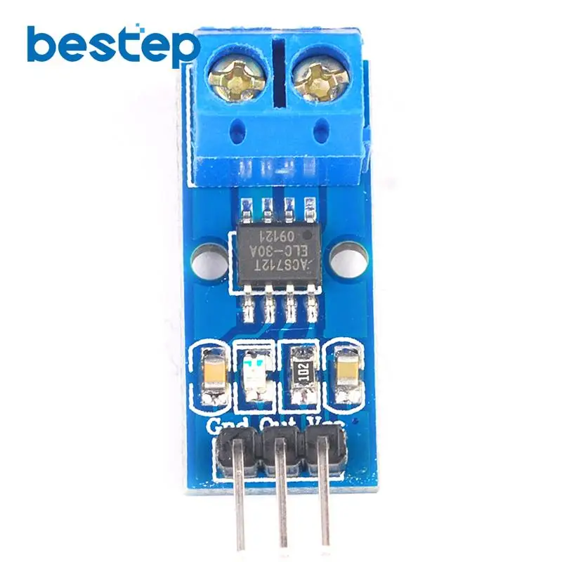 2PCS ACS712 30A Range Hall Current Sensor Module for Arduino | Электронные компоненты и принадлежности