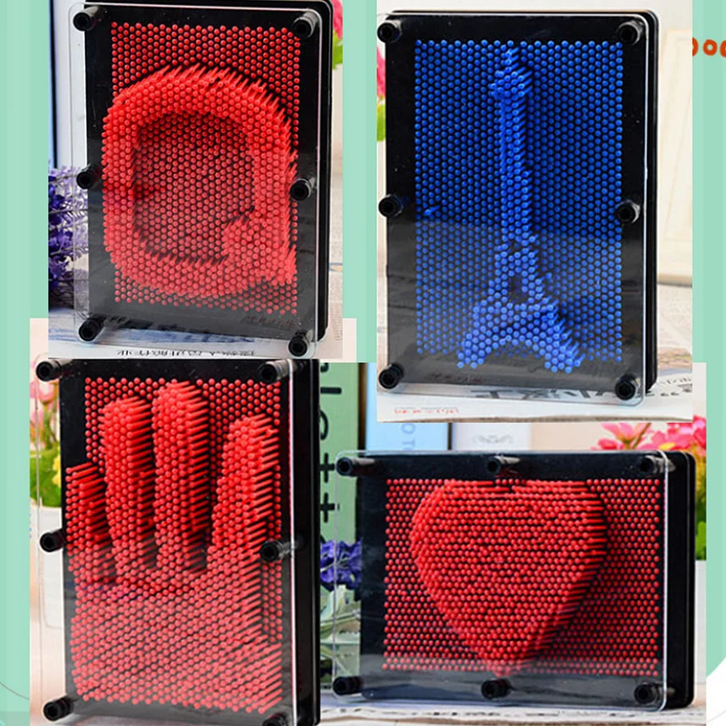 3D вариации картина из игл касание руки игрушка игла резьба с настраиваемым