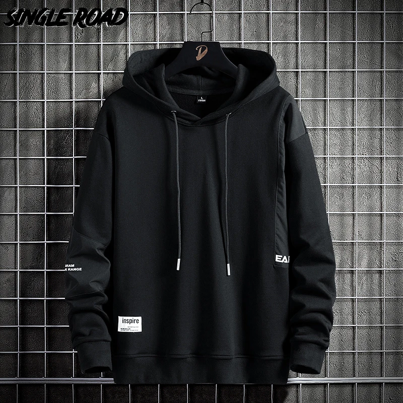 Мужские толстовки с капюшоном 2022 Techwear толстовка больших размеров d Японская