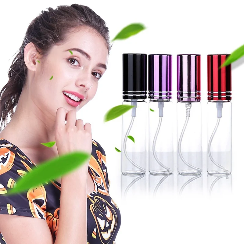 5 мл 10 Портативный красочные Стекло флакон для духов многоразового использования