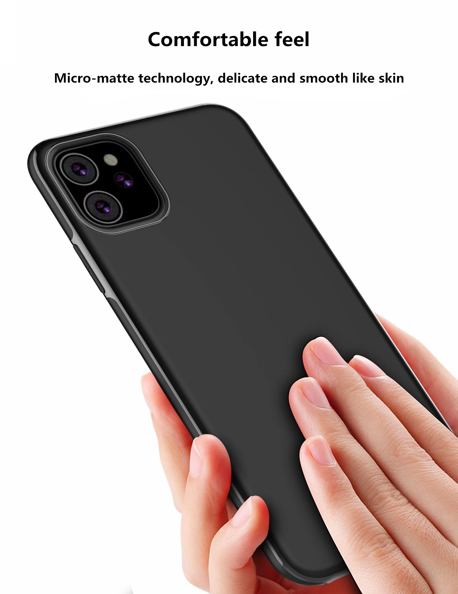 Built-in Magnet Phone Case For iPhone XR XS Max Case For iPhone 8 7 6S Plus Soft TPU Phone Case For iPhone 11 Pro Max Back Cover