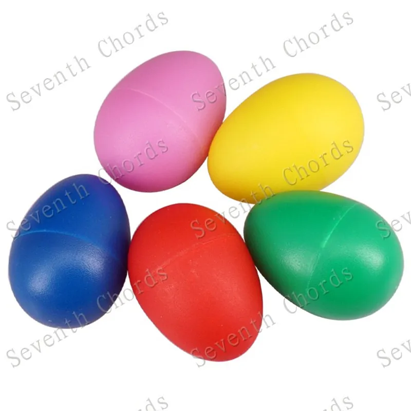 5 шт./лот цветные музыкальные звуковые яйца ручная перкуссия Маракас Румба