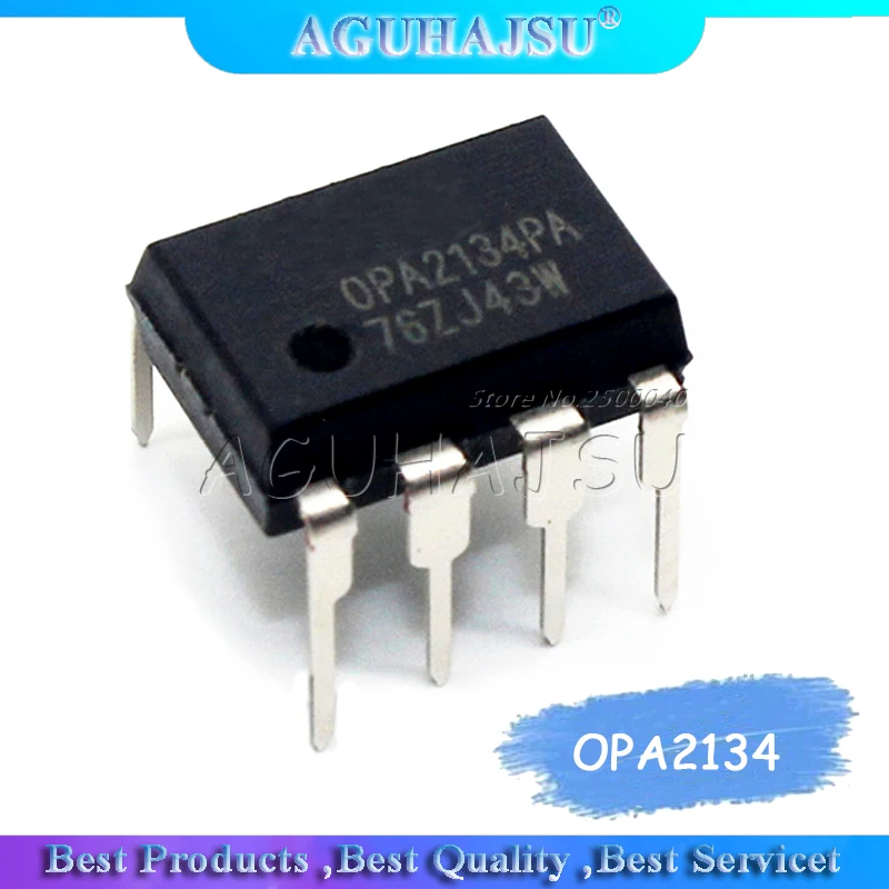 5 шт. OPA2134 DIP8 OPA2134PA Высокопроизводительные аудио Операционные усилители IC лучшее