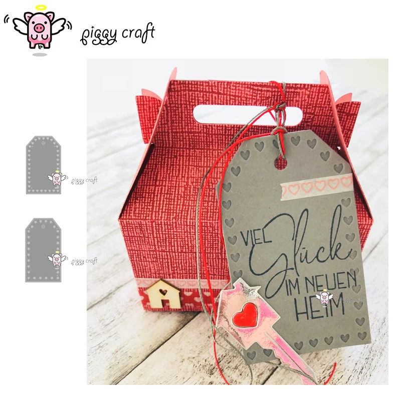 Металлические Вырубные штампы форма для вырезания сердце звезда ярлык этикетка