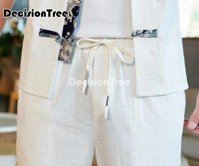 

2021 man's cotton suit tai linen kung fu shirt+pants set chinese traditional shao lin kungfu set uniform tang suit taiji clothes