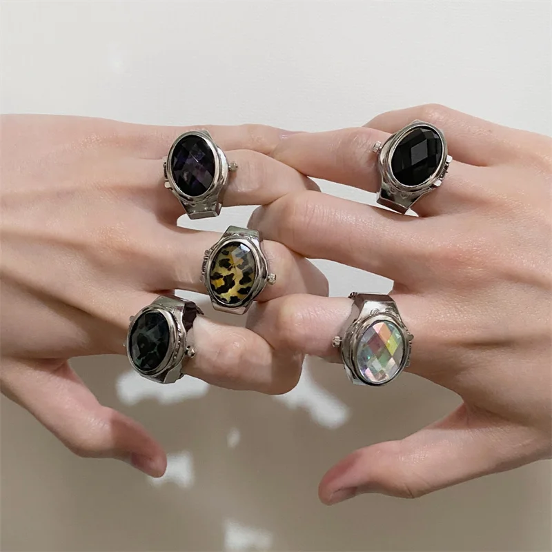 Новинка 2022 оригинальные Винтажные эластичные леопардовые овальные кварцевые