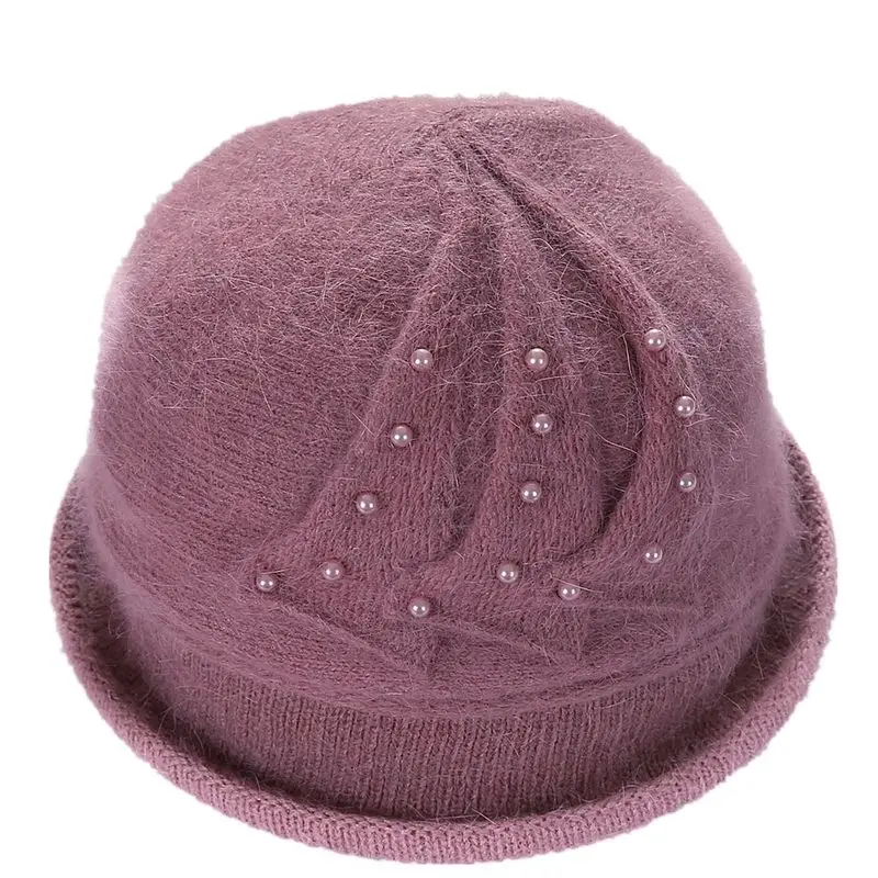 

Fashion Knit Hats Women Thick Warm Beanies Hat for Women Beanie Knitted Bonnet Winter Cap Skullies Hats Black Red Caps Outdoor