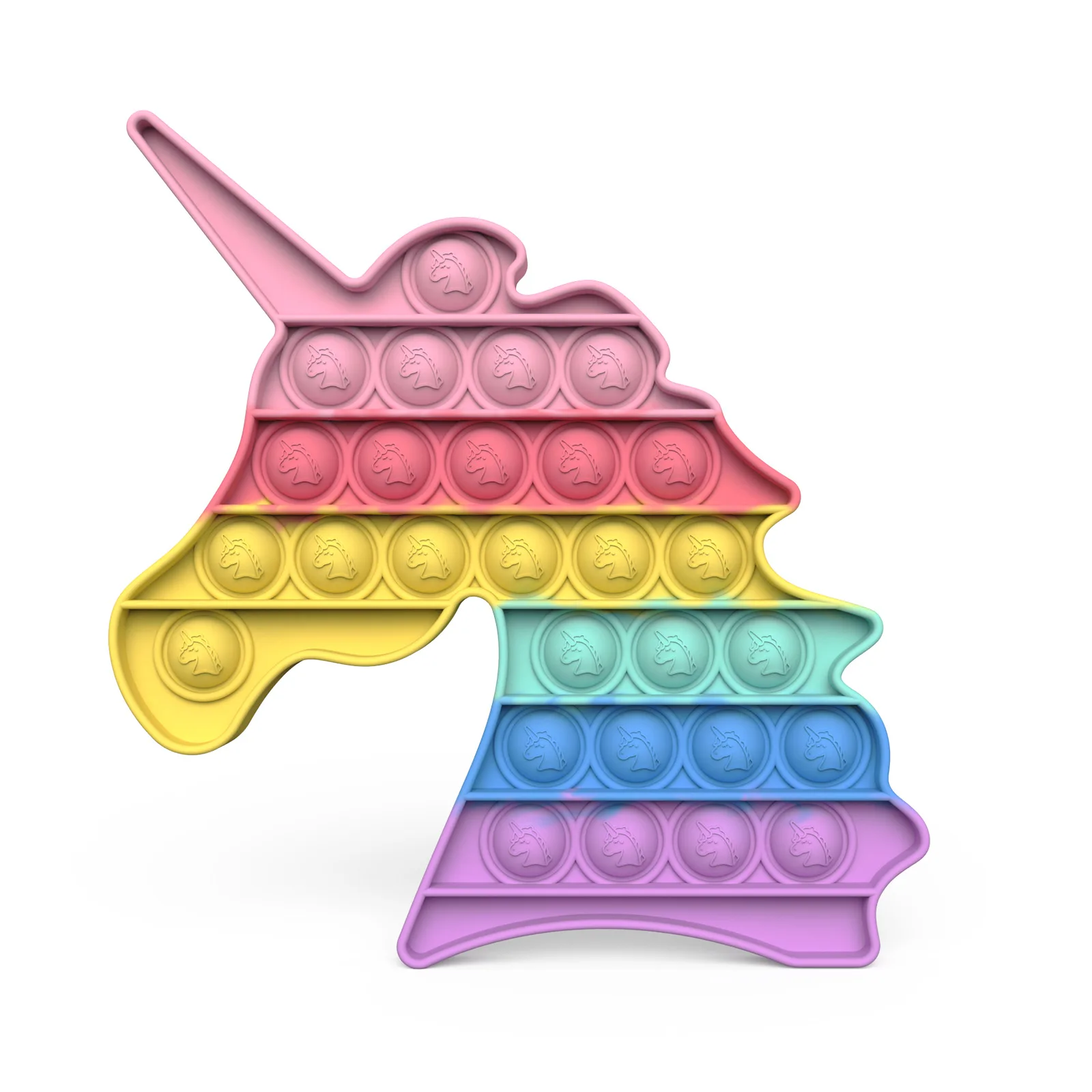 

Pops Fidgets Stress Relief Toys for Adult Children Rainbow Push Bubble Sensory Toy Funny Leisure Entertainment Game Fidget Gift