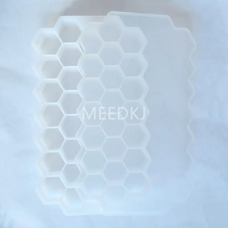 37 тарелок для льда кубиков формы силикагеля креативная самодельная сотовая