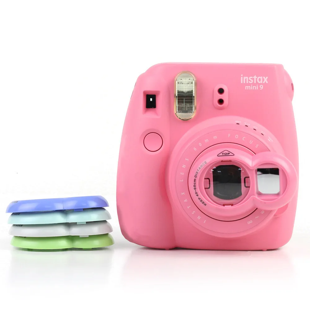 Качественное Зеркало Polaroid с автоспуском 5 цветов для камеры Fujifilm Instax Mini 7s/8/8 +/9