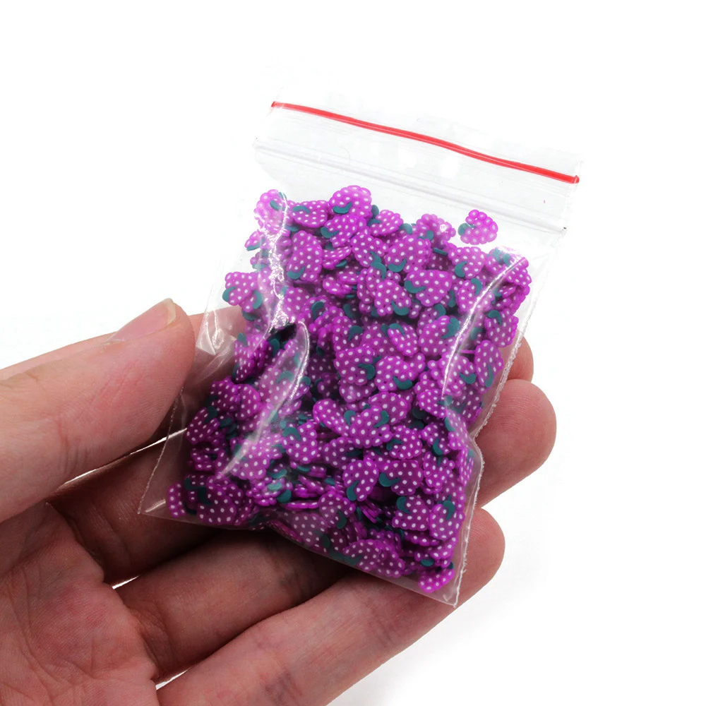 Новинка 3g/пакет бусины в виде фруктов искусственное украшение для творчества