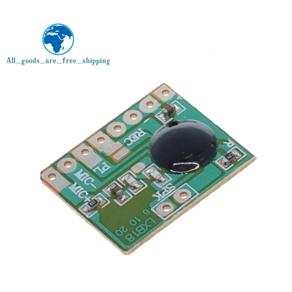 TZT ISD1806 6S звуковая записываемая микросхема IC Голосовая музыка говорящий рекордер модуль 8ohm динамик электронный подарок открытка 3-4,5 в