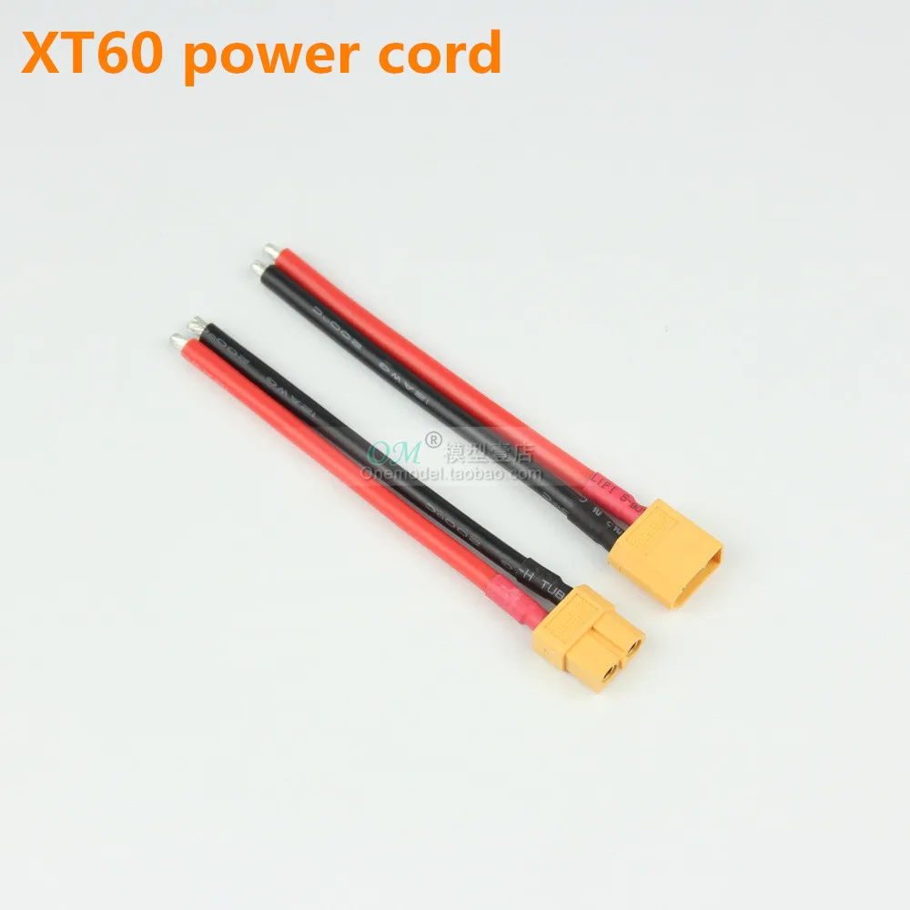 Оригинальный 12AWG силиконовый Lin/XT60 батарея Соединительный кабель гнездовой
