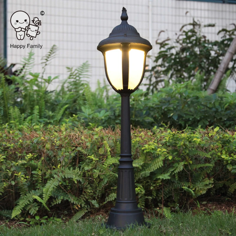 77 см высокий уличный водонепроницаемый алюминиевый светильник для газона
