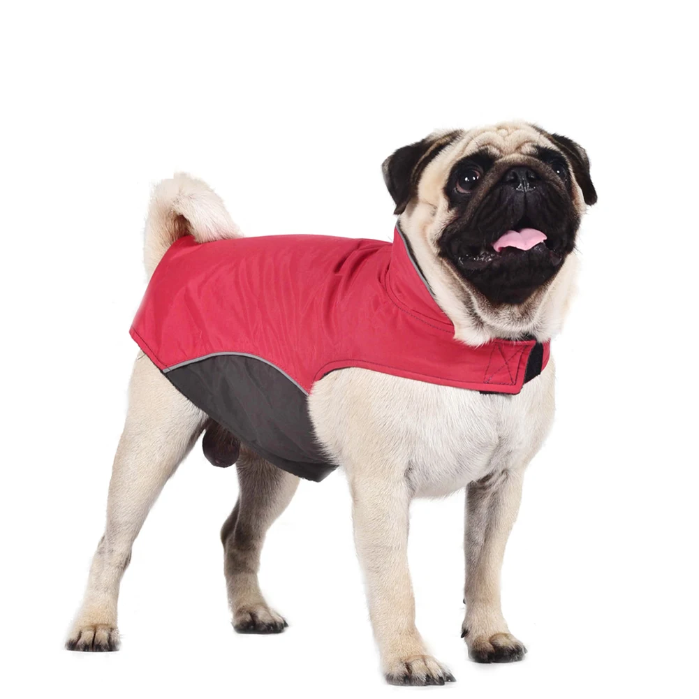 

Outfit Easy Wear Jacket For Winter Travel Keep Warm Soft Adhesive Tape Waterproof Windproof Durable Dog Coat Pet Supply Outdoor