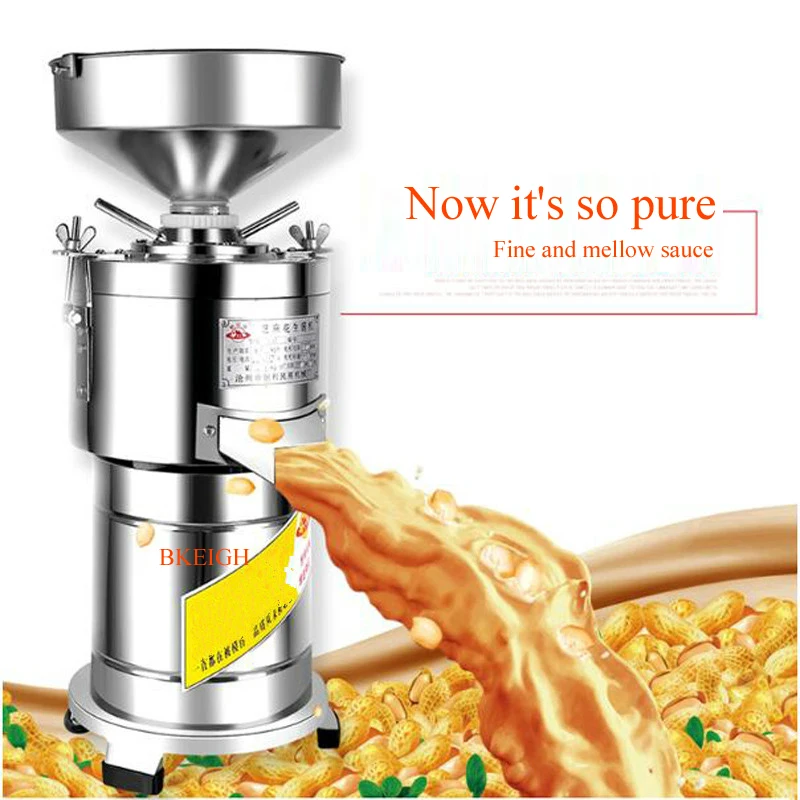 Blueberry Jam Colloid Mill Chocolate Tomato Grease Sesame Peanut Butter Grinder Machine
Blueberry Jam Colloid Mill Chocolate Tomato Grease Sesame Peanut Butter Grinder Machine