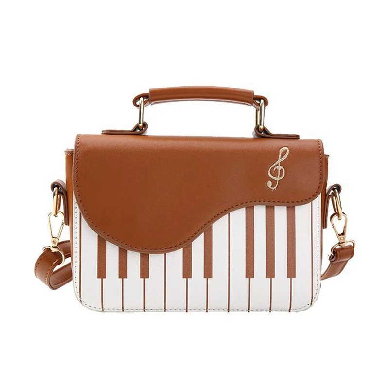 Weysfor Piano Pattern Shoulder Bag Handbags Women Crossbody Bags Ladies Sling Messenger Bag Pouch Totes Women Flap Bag