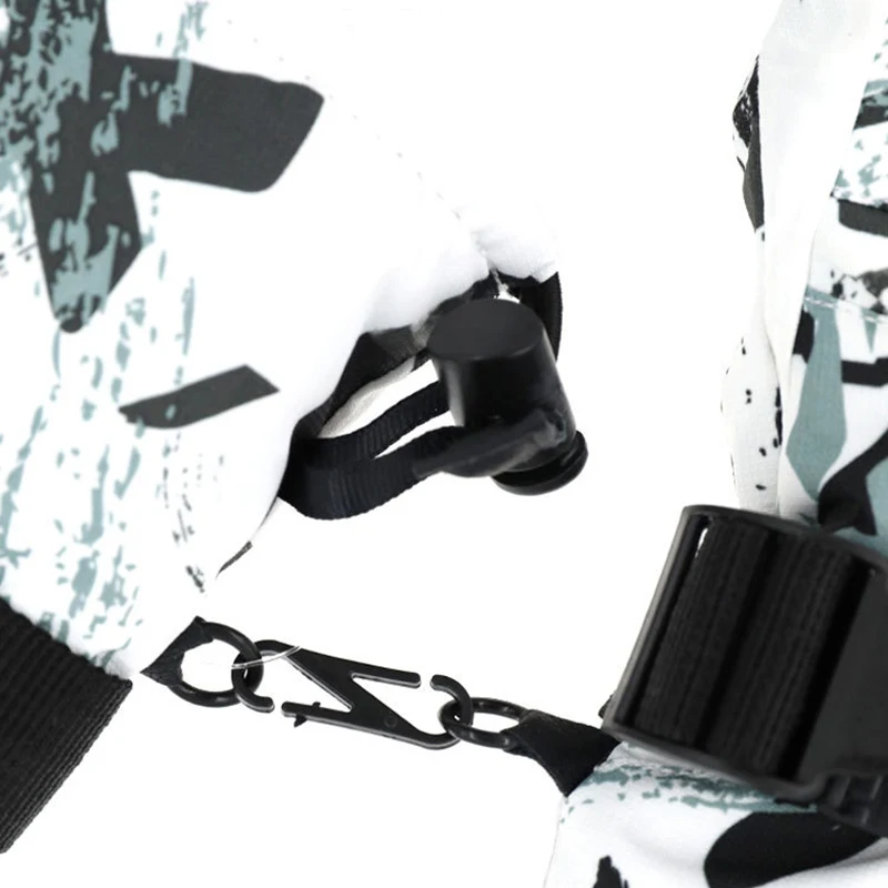 Теплые лыжные перчатки для мужчин и женщин Зимние флисовые водонепроницаемые