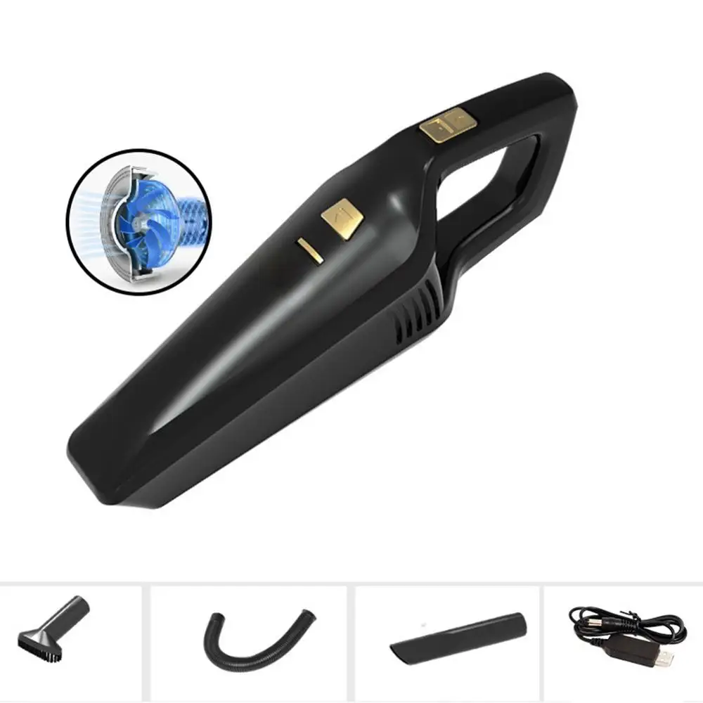 

Light Weight Handheld Vacuum Cleaner With 4000PA Powerful Suction Wet And Dry Dual-Use Car wireless vacuum cleaner