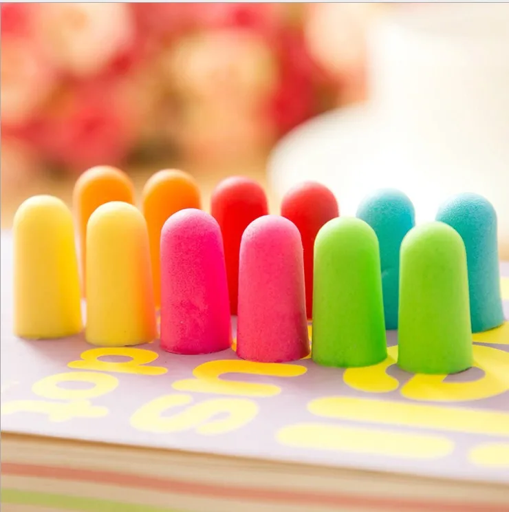 Беруши с мягкой пеной 1 пара шумоподавление поролоновые беруши для