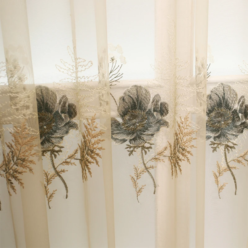 Европейские классические роскошные жаккардовые занавески с 3D тиснением