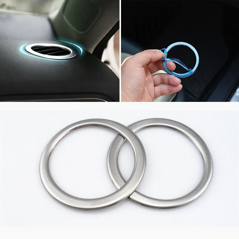 Внутренняя крышка из нержавеющей стали 2 шт. хромированная от утечки воздуха