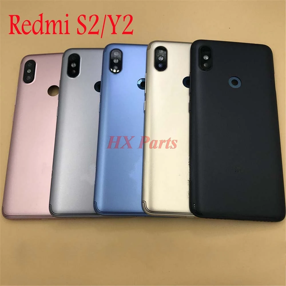 Оригинальная задняя крышка батарейного отсека для Xiaomi Redmi S2 Y2 + комплекты боковых