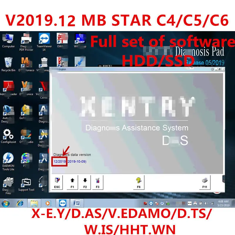 2020 MB STAR C4/C5/C6 HDD/SSD FULL 12 X E.NTRY/d.ts/ v.ediam / d. Как/wi.s/ hht.win C4/C5/C6|ПО| |