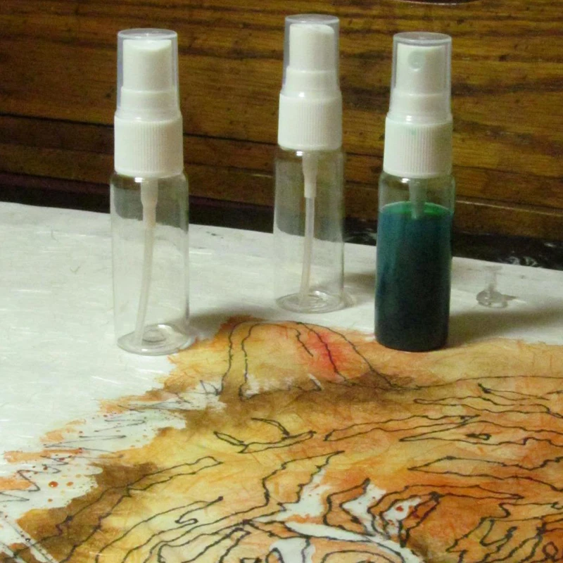 20 шт. многоразовые пластиковые бутылки-распылители 10/30/50/60/100 мл